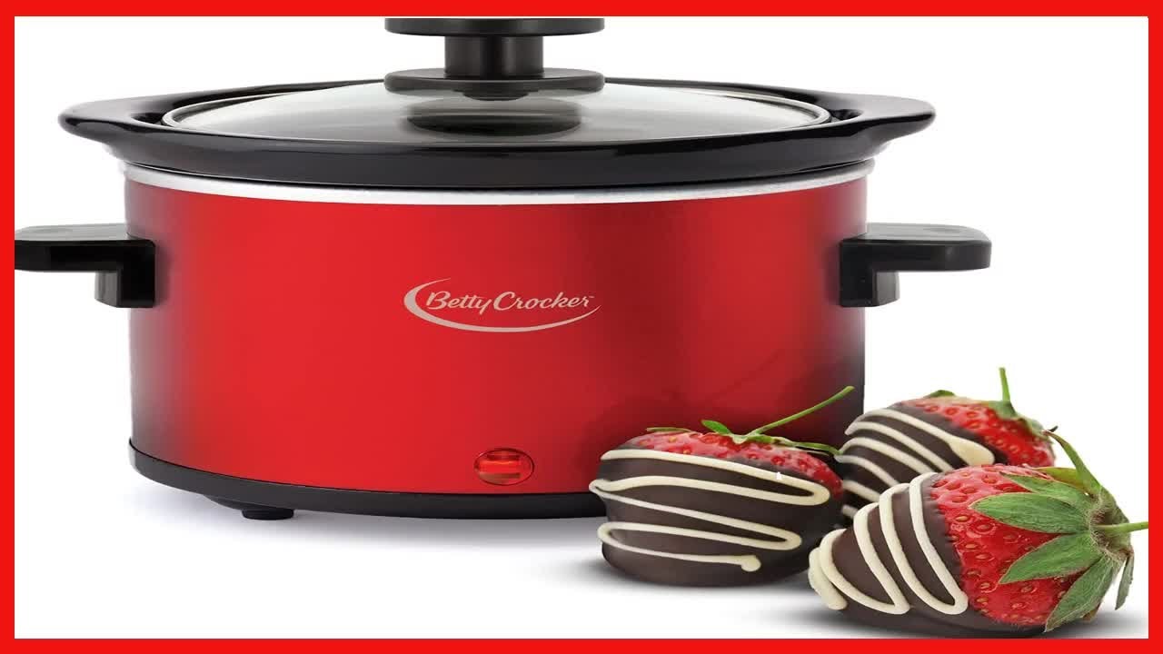 Betty Crocker Mini, Fondue Melting Pot Warmer and Chocolatier, 0.7