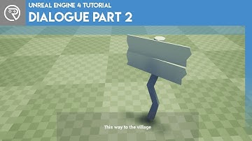 Unreal Engine 4 Tutorial - Dialogue System - Part 2