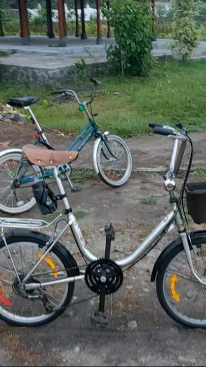 Sepeda minion antik (sepeda mini minitrek mini bike sepeda antik sepeda jadul sepeda klasik) #shorts