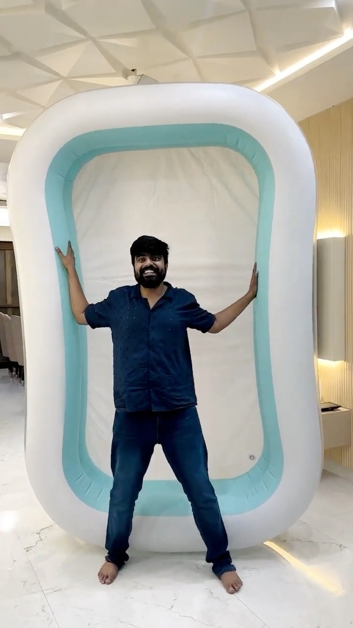 Water Tub mai hawa bharenge ab ? #dushyantkukreja #shorts
