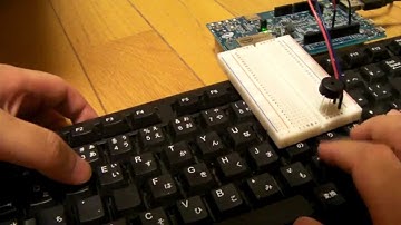 圧電スピーカーを使って、USBキーボードを鍵盤楽器にする