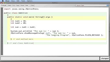 APCS JOptionPane.showMessageDialog