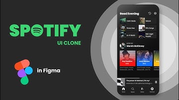 Spotify UI Design with Figma | Speed Process  | Speed art