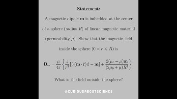Problem 6.28 - Magnetic Fields in Matter Extras: Introduction to Electrodynamics