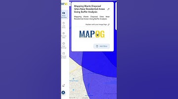 Map Waste Sites Near Homes with GIS #wastedisposal #gis #urbanplanning #mapog #technology #nocodegis