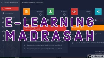 Tutorial E-learning Madrasah
