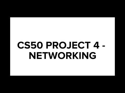 Project 4 - Network_Web Programming with Python and JavaScript