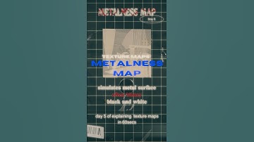 Metalness Maps Explained (PBR)#Blender3D #3d  #3dartist #blenderrender #pbr #viral #materials #3d