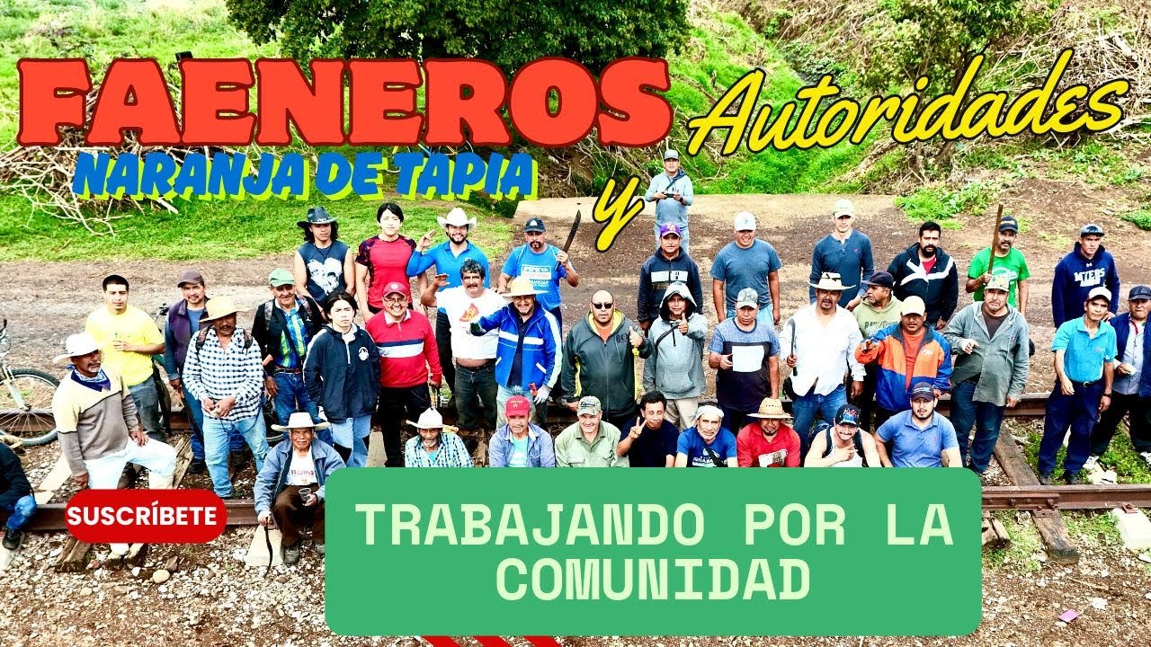 ¡Unidos por el bienestar! Faena en Naranja de Tapia limpia la barranca y previene inundaciones!