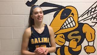 Playing 1-on-1 vs. her dad gets Saline’s Ella Stemmer game-ready
