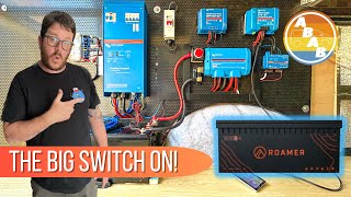 The Big Switch On!! - VW Crafter Camper Electrical Install