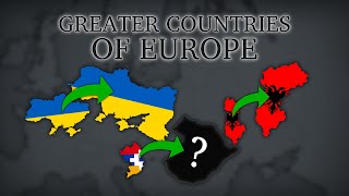 Greater Countries of Europe - Hetmanate Mapping