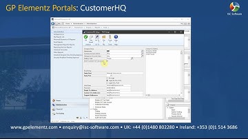 GP Elementz - CustomerHQ - Configuration