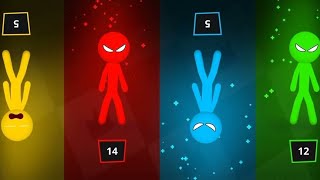 스틱맨 재밌는 미니 게임 - 스틱맨 파티 1 2 3 4인용 게임플레이 안드로이드 iOS 2023 screenshot 5