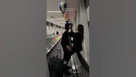 airport pda 🤭 #couple #marriage #travel #airport