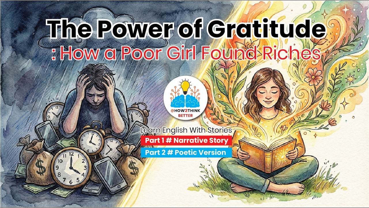 The Power of Gratitude: How a Poor Girl Found Riches (A Life-Changing Story) by How2ThinkBetter