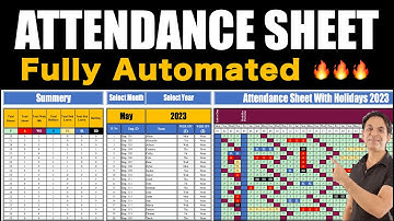 Bedrijfsaanwezigheidslijst in Excel / Aanwezigheidslijst / Urenstaat