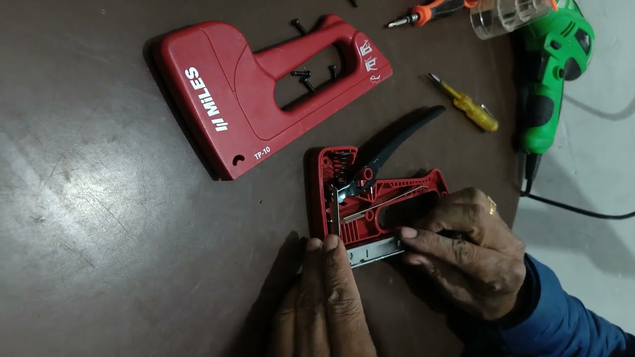 How to repair big stapler