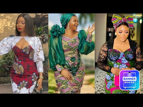 long flare ankara gown style 2023｜TikTok Search