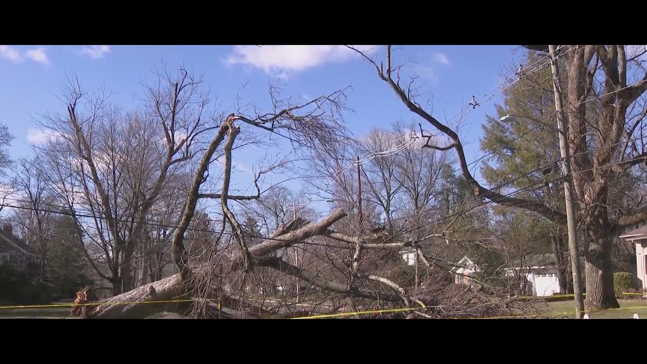 High winds hamper power restoration efforts in NY, NJ region - YouTube