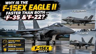 Why Is the F 15EX Eagle II Faster Than Both the F 35 and F 22 Fighter Jets