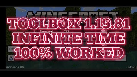 Toolbox Infinite Premium For MCPE 1.19.81 - Cheating++ 1.19.81