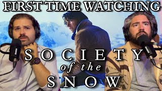 SOCIETY OF THE SNOW (2023) FIRST TIME WATCHING MOVIE REACTION AND COMMENTARY