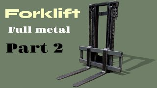 homemade forklift, Part 2 | rc action homemade