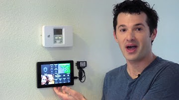 Replace your alarm system keypad with an ActionTiles touch-screen tablet — Konnected DIY add-on