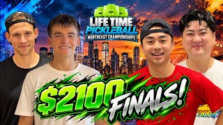 Amazing $2100 Finals!!! Eaby/Vollbach (5.8/5.6) vs Wang/Lin (5.6/5.6) | Life Time NE Championships