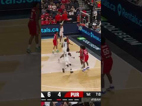 An MVP just having fun on the court ๐ฎโ๐จ #FIBAWC