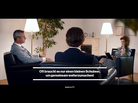 HOFER MIT KURZ IN THERAPIE<br/>Im FPÖ-Spot geht Norbert Hofer mit Sebastian Kurz zur Paartherapeutin. Ibiza sei ja nur ein dummer Fehler gewesen. HOFER MIT KURZ IN THERAPIE<br/>Im FPÖ-Spot geht Norbert Hofer mit Sebastian Kurz zur Paartherapeutin. Ibiza sei ja nur ein dummer Fehler gewesen.
