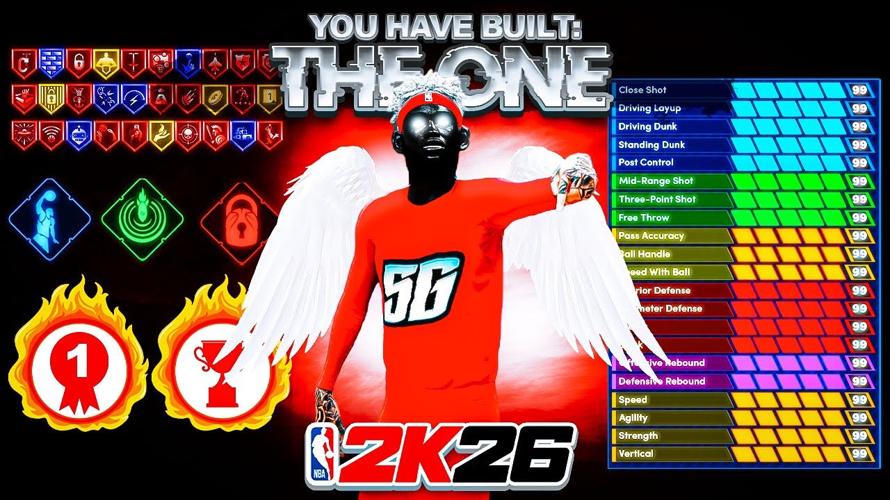 *NEW* BEST POINT GUARD BUILD in NBA 2K26! BEST ALL AROUND + OVERPOWERED ...