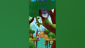 Talking Tom Hero Dash Blue Angela Swing On 26 vines in a row • Super Fast Funny Race #Shorts #Angela