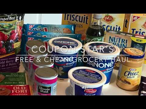 FREE & CHEAP GROCERY HAUL – December 16th 2016 – COUPONING IN CANADA