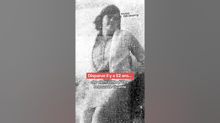 Cette femme vient d’être retrouvée vivante, 52 ans après sa disparition