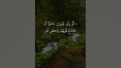 (ايه من سورة الحديد) للقارئ صلاح المصلي #quran #قران_كريم