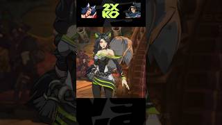Ahri playfully teasing Yasuo in 2XKO (LoL Fighting Game)