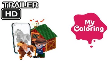 My Coloring : 3D Pixel Art Diorama OFFICIAL TRAILER