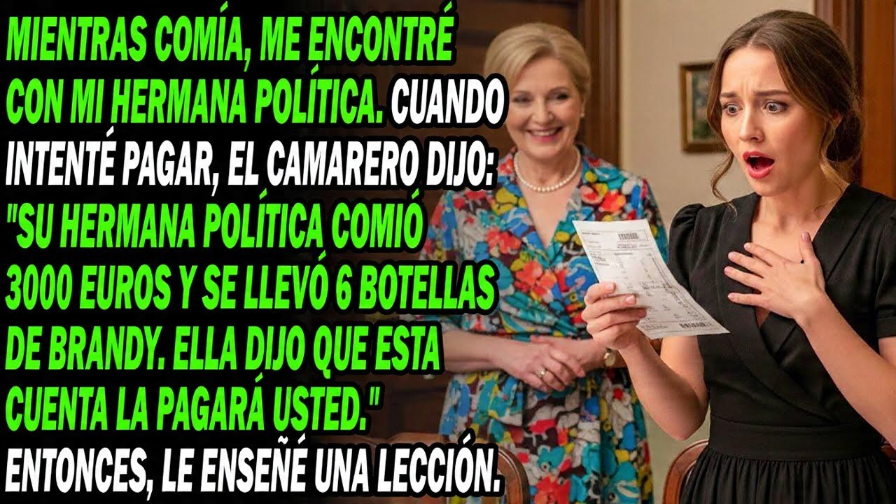 Cuñada Me Cobró 3000 € Por Comida De Fiesta Y Robó 6 Botellas De Brandy. La Hice Pagar Caro... 😠
