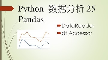 用datareader读取数据与用dt Accessor处理时间数据——Python程序设计系列 80 Pandas DataFrame 19
