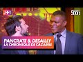 Julien cazarre avec fabrice pancrate et marcel desailly 