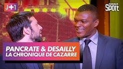 Julien Cazarre avec Fabrice Pancrate... et Marcel Desailly !