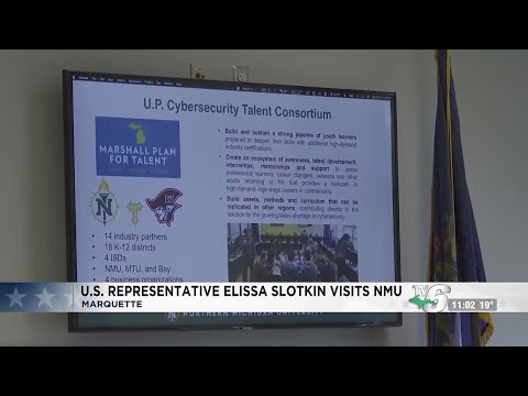 US Representative and Senate candidate Elissa Slotkin visits NMU