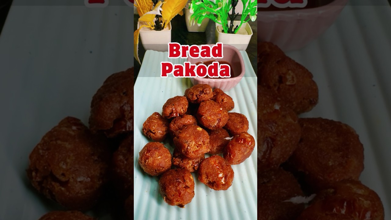 Crispy Bread Pakora 😋 | Easy Evening Snack | 