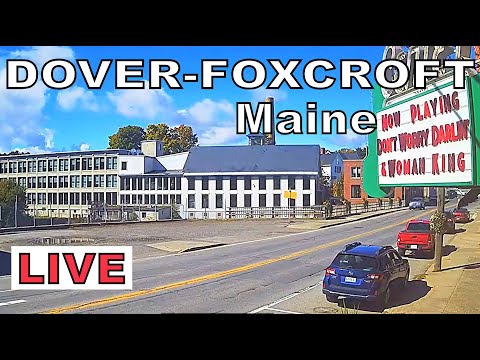 Main Street Dover-Foxcroft, Maine Live — Dover-Foxcroft, ME live camera thumbnail