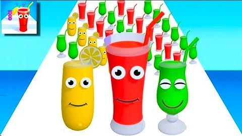 Juice Run Games All Levels Gameplay Android IOS, Walkthrough Mobile Stick Run