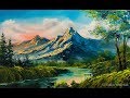 Landscape Painting 101| The Easiest Painting | Paintings By Justin