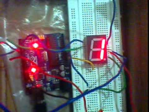 Arduino LED 7 segment Display videos(2)