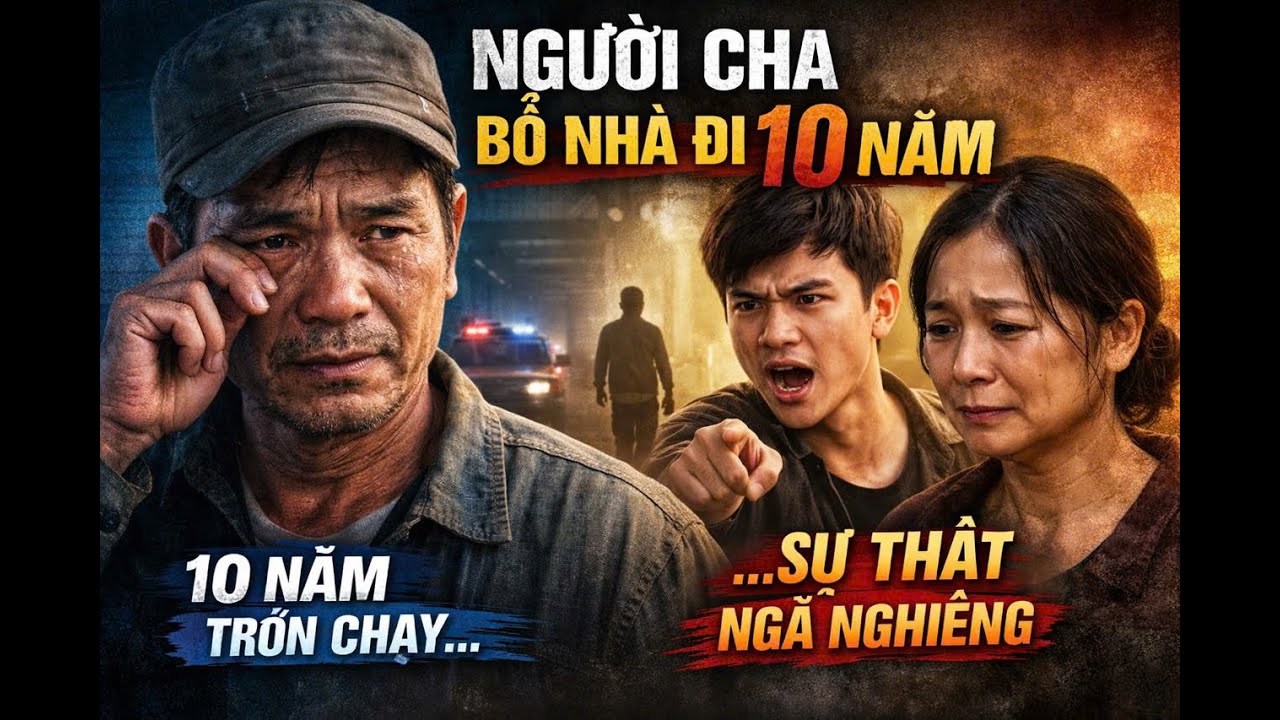 Người Cha Bỏ Nhà Đi 10 Năm | Sự Thật Khiến Con Trai Im Lặng